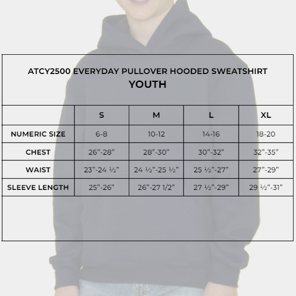 TWO TONE COTTON PULLOVER HOODIE