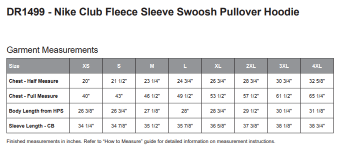 NIKE CLUB FLEECE HOODIE