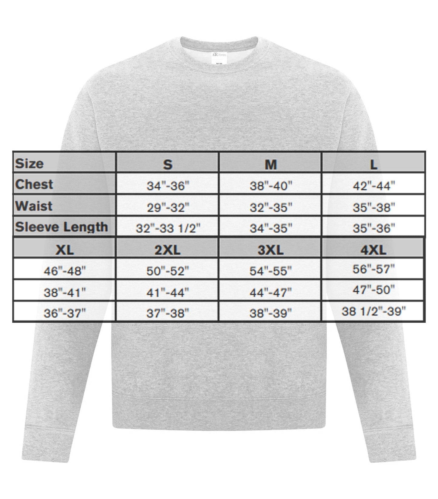 EVERYDAY CREWNECK SWEATSHIRT | ST.M (nvy/wht)