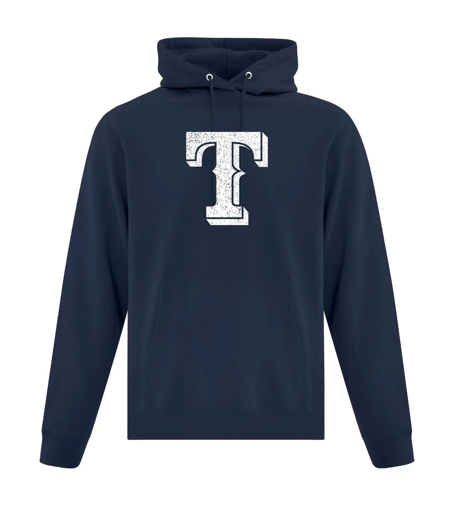 BASIC COTTON PULLOVER HOODIE | Vintage