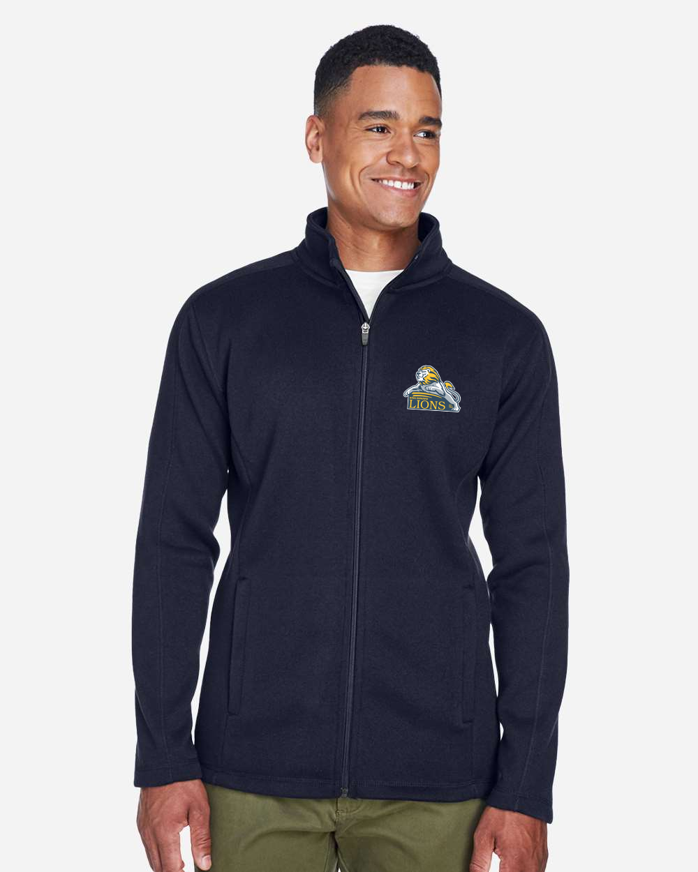 FULL ZIP SWEATER FLEECE JACKET
