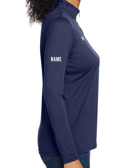 UNDER ARMOUR TEAM TECH HALF ZIP