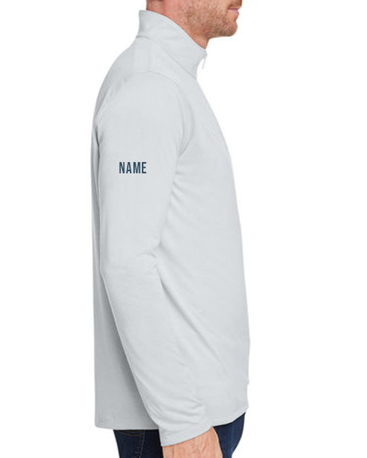 UNDER ARMOUR TEAM TECH HALF ZIP