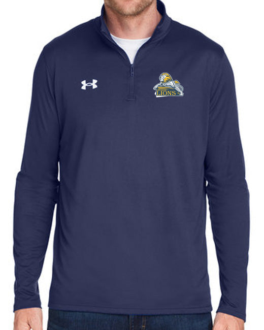 UNDER ARMOUR TEAM TECH HALF ZIP