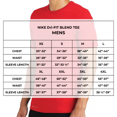 DRi-FIT BLEND TEE (MENS) | NIKE