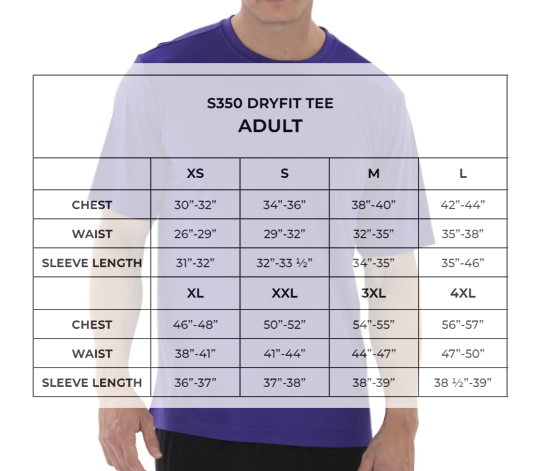 DryFit Performance Short Sleeve Tee - SJV | blk
