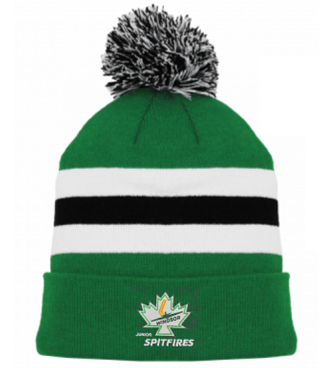 CLASSIC STRIPED POM TOQUE