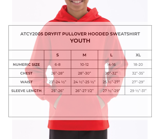 DRYFIT PULLOVER HOODIE | Heathered Grey