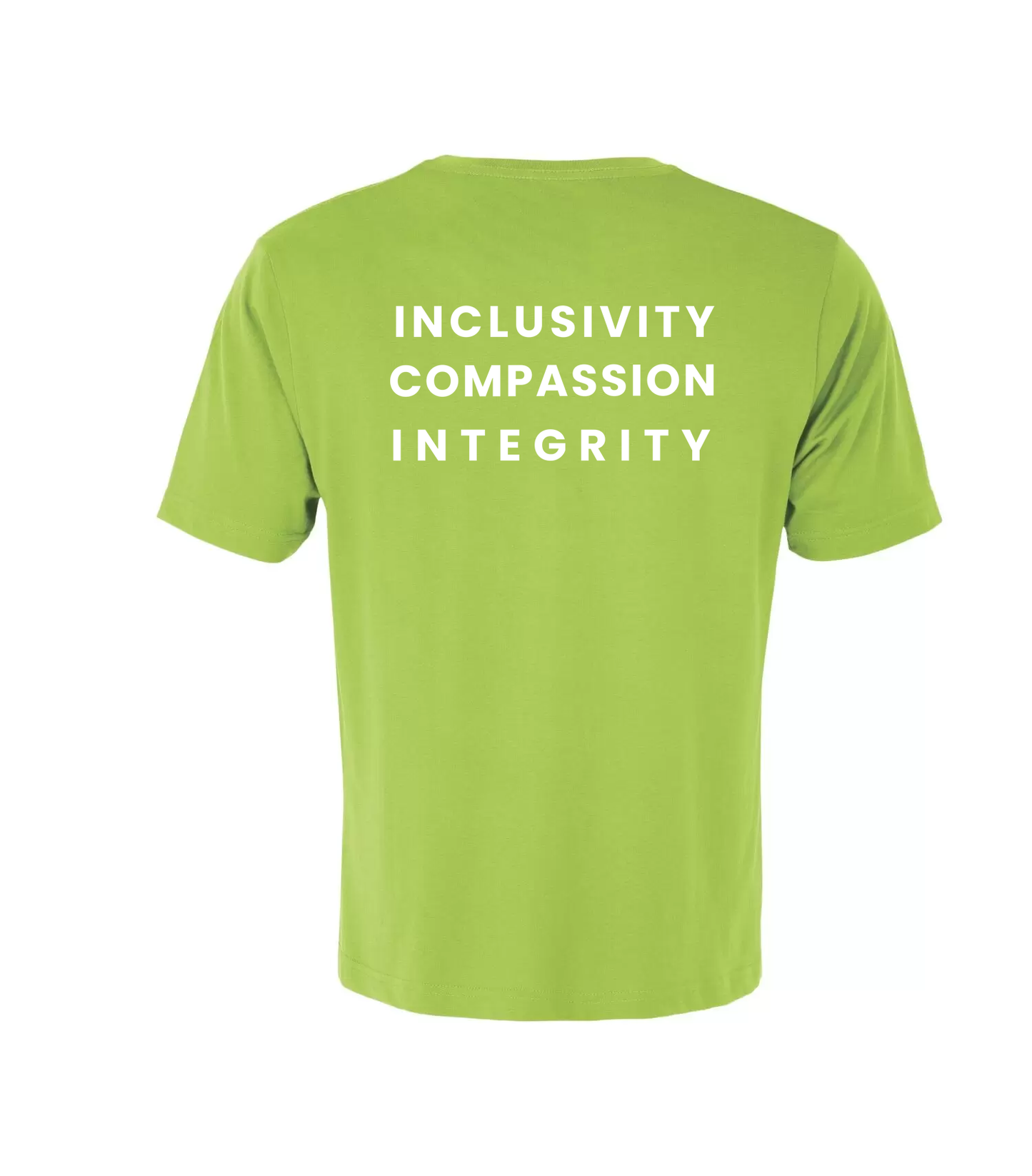 COTTON BLEND TEE | LIME GREEN