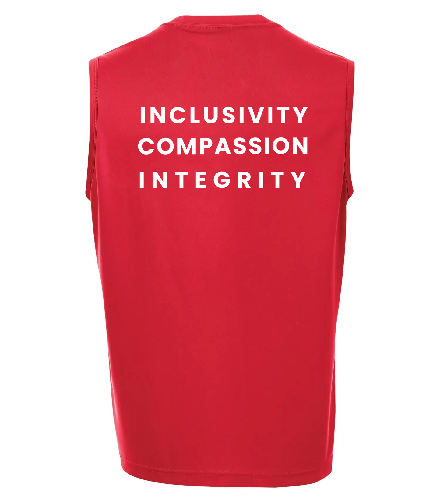 SLEEVELESS TEE | RED