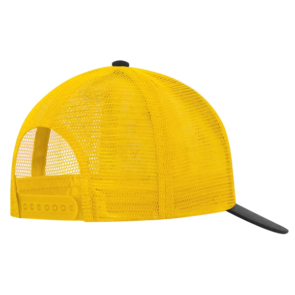 Snapback Trucker Hat - SJV | blk + ylw