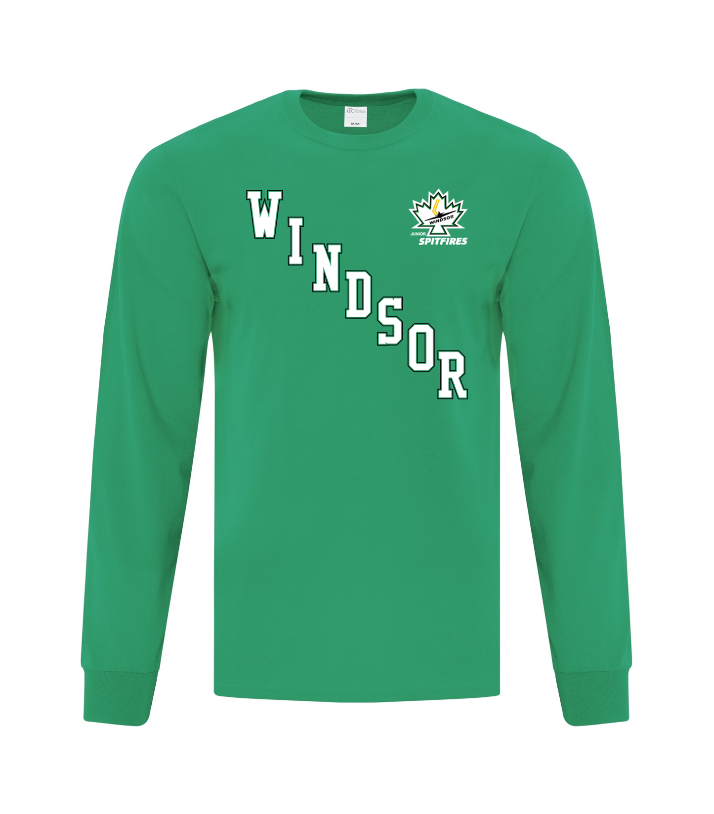 BASIC LONG SLEEVE TEE |  COLLEGIATE