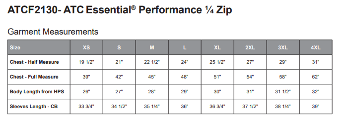 DRYFIT 1/4 ZIP