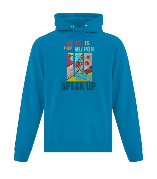 BASIC COTTON PULLOVER HOODIE | SPEAK UP