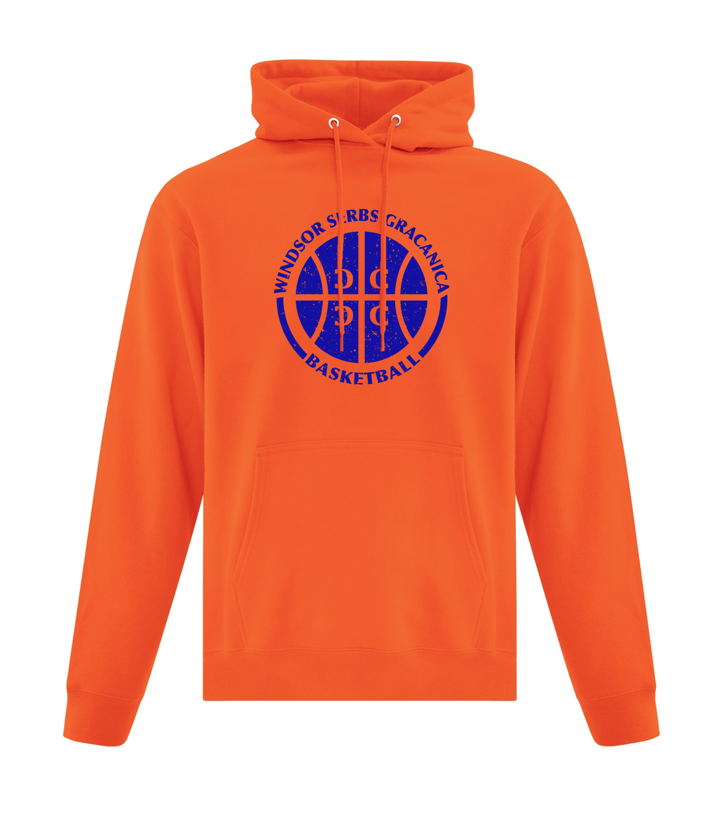 BASIC PULLOVER HOODIE | DISTRESSED