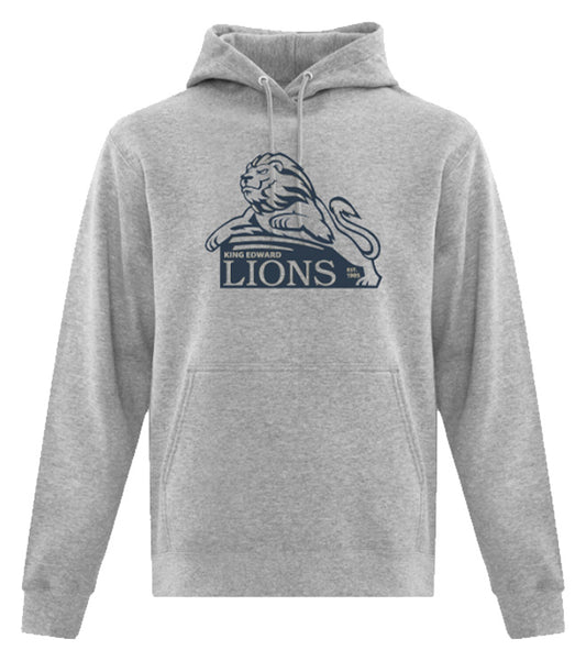 COTTON PULLOVER HOODIE - KING EDWARD PS