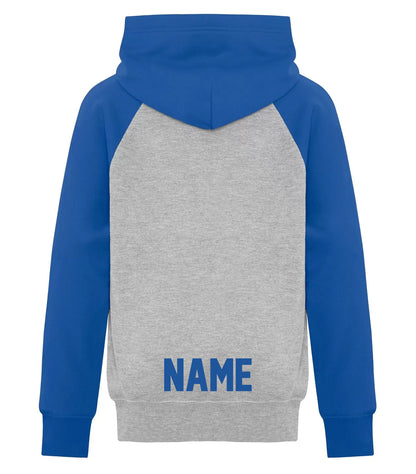 TWO TONE PULLOVER HOODIE 1C