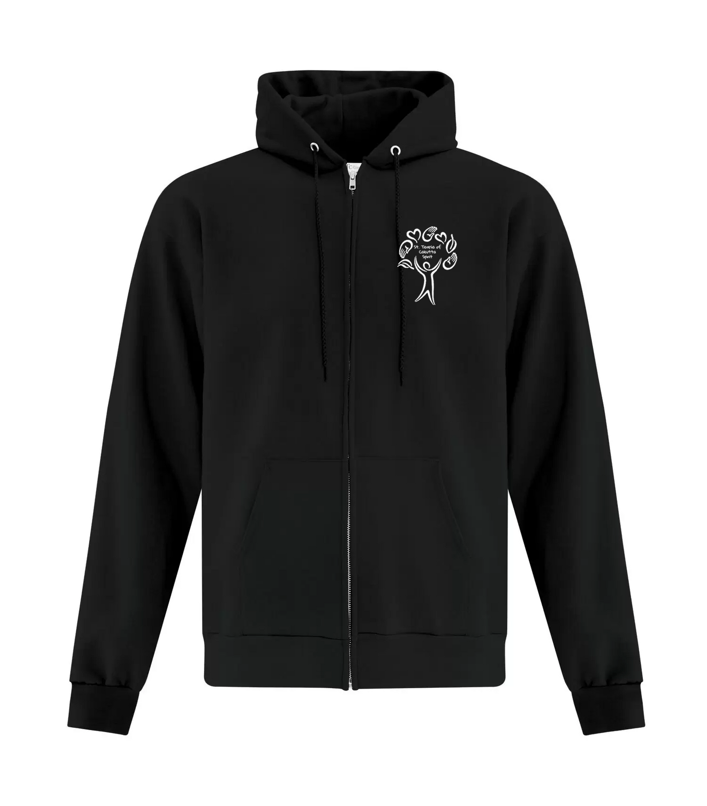 BASIC FULL ZIP HOODIE