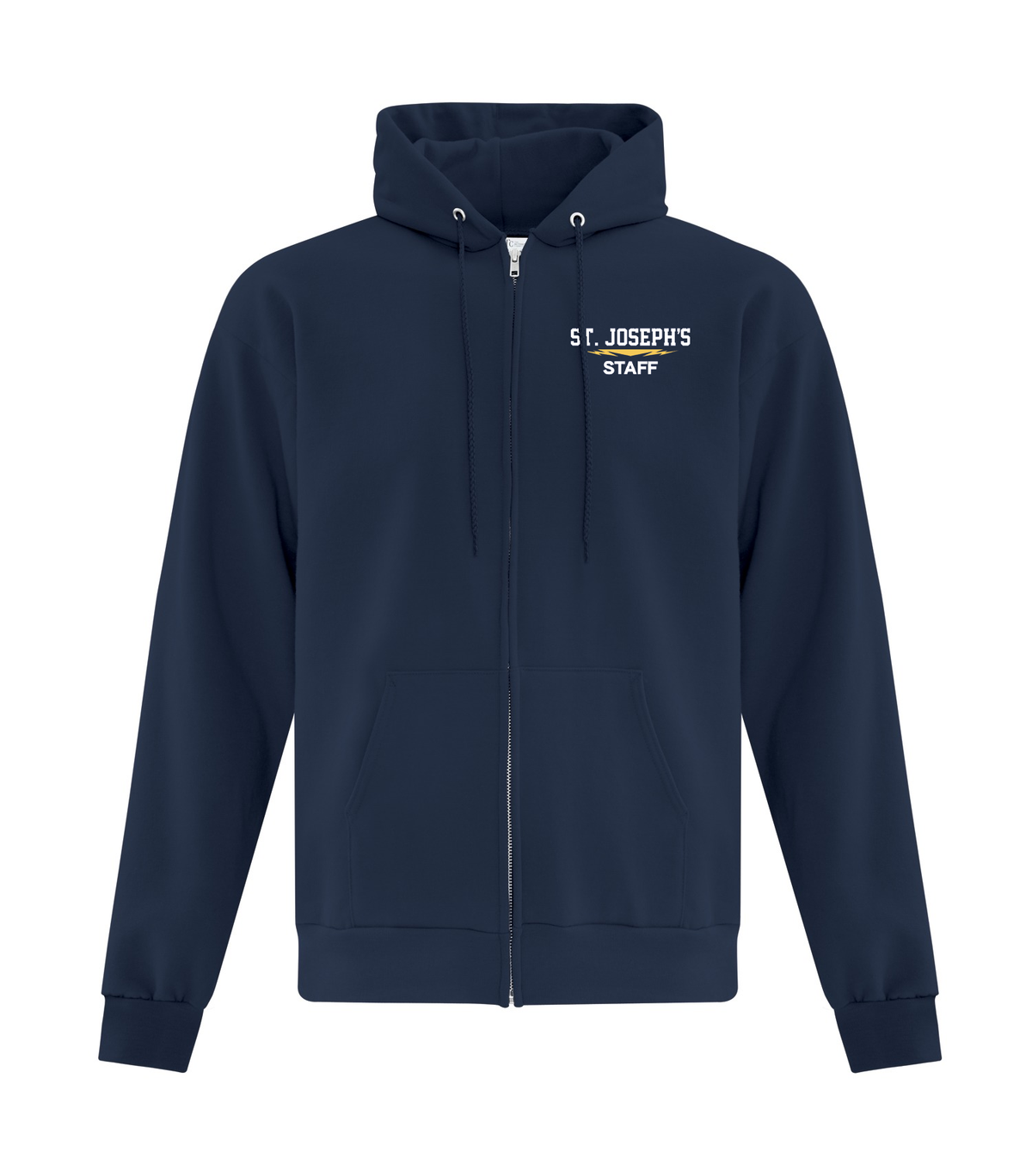 EMBROIDERED ZIP UP HOODIE