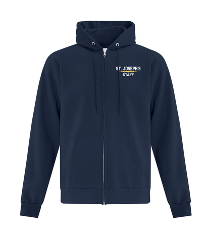 EMBROIDERED ZIP UP HOODIE