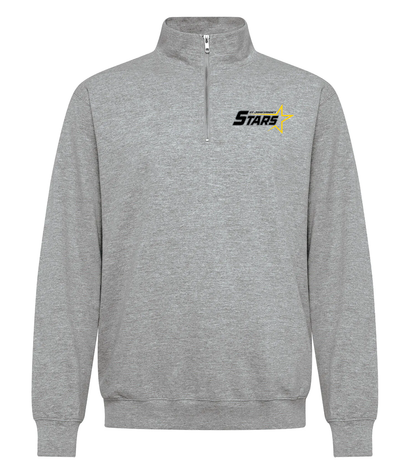 EMBROIDERD FLEECE Q ZIP