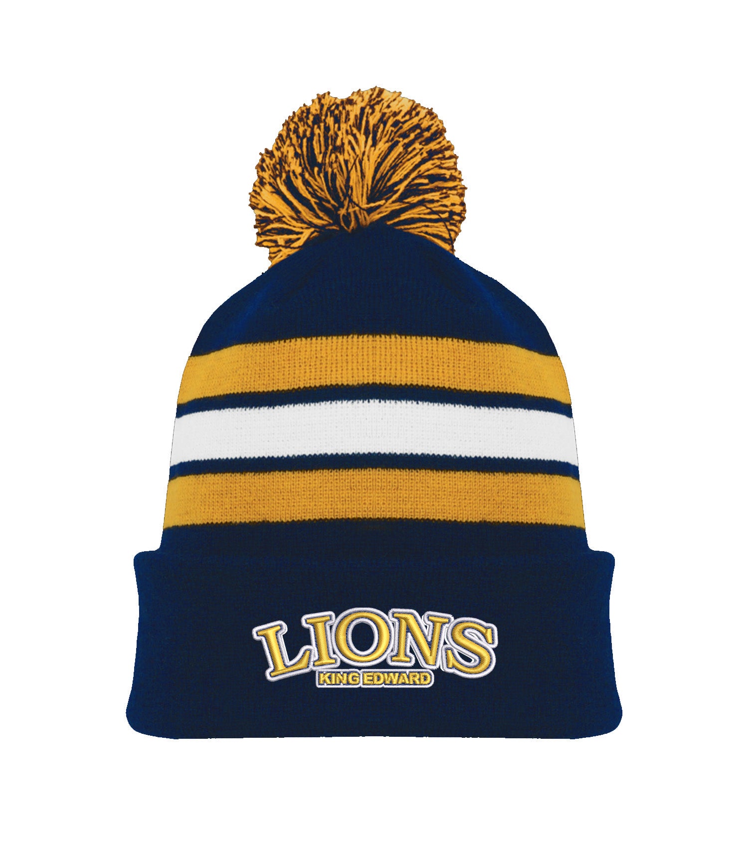 SCHOOL SPIRIT POM TOQUE KING EDWARD PS Tribal Printing