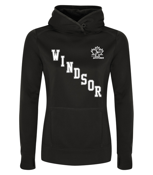 LADIES' DRYFIT PULLOVER HOODIE | COLLEGIATE