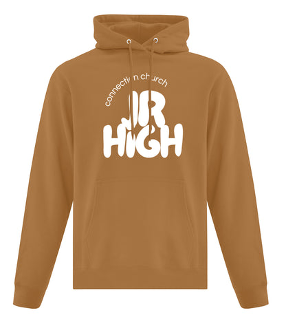 COTTON PULLOVER HOODIE | JR HIGH