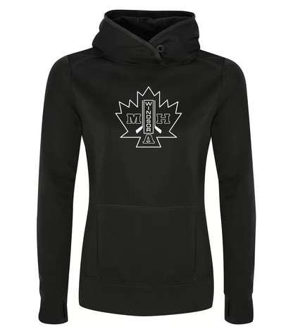 LADIES' DRYFIT PULLOVER HOODIE | RETRO