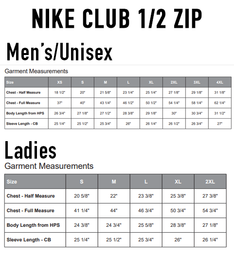 NIKE CLUB FLEECE 1/2 ZIP