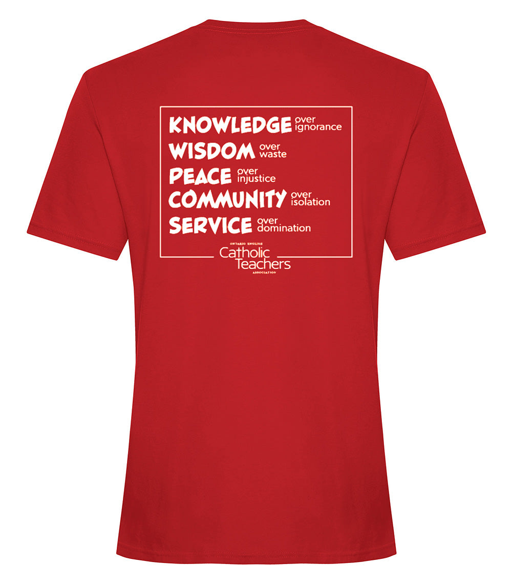 RED FOR ED - OECTA SECONDARY | SOFTSTYLE TEE