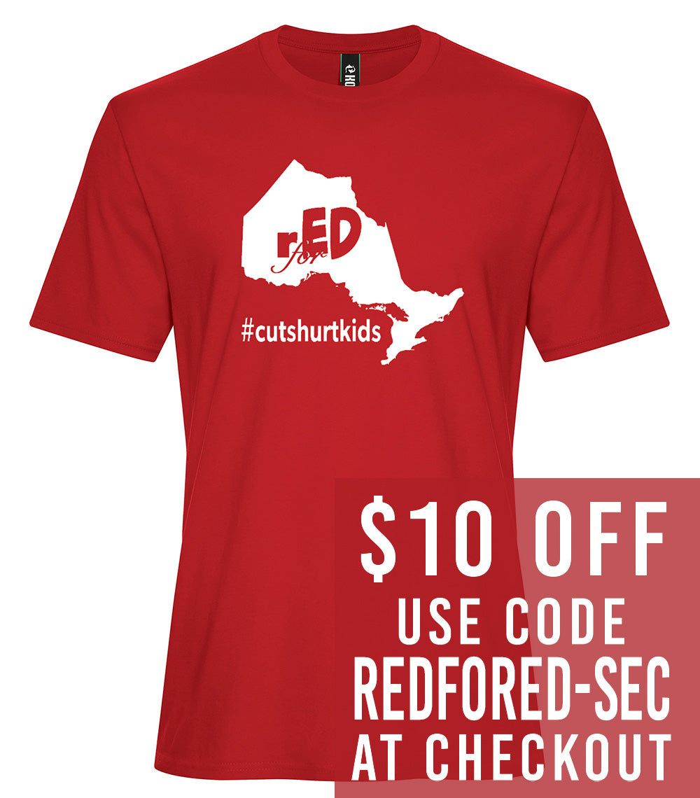 RED FOR ED - OECTA SECONDARY | SOFTSTYLE TEE