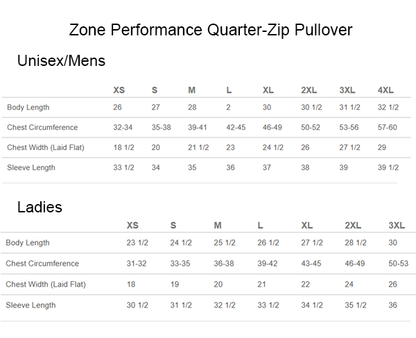 PERFORMANCE QUARTER ZIP