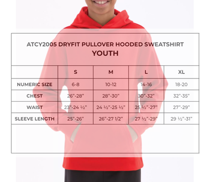 DRYFIT PULLOVER HOODIE - CENTRAL PS