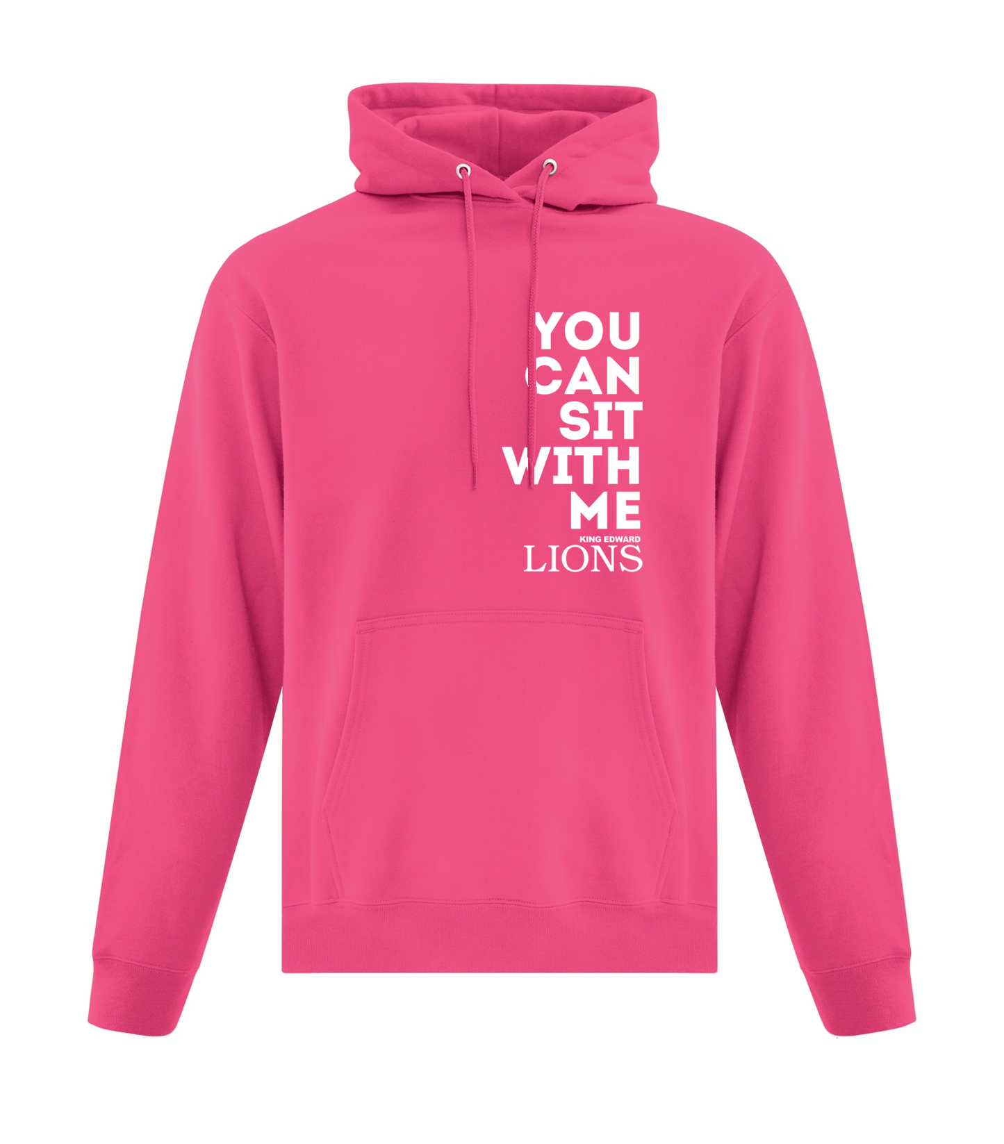 BASIC PULLOVER HOODIE | PINK DAY