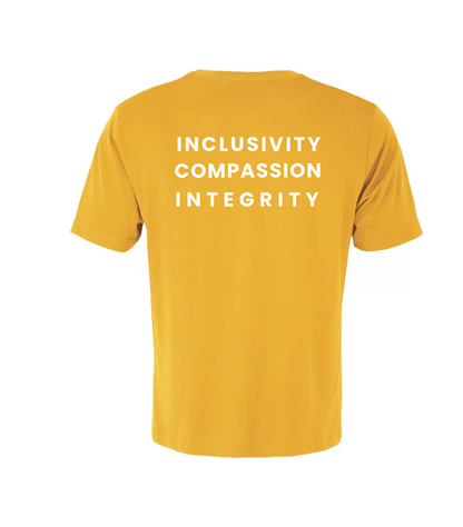 COTTON BLEND TEE | YELLOW